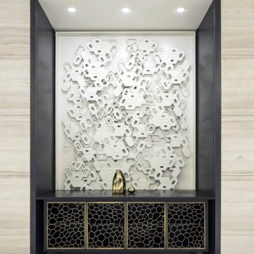 Lampada da incasso Mood Pro Wall Washer Square Flush di Reggiani