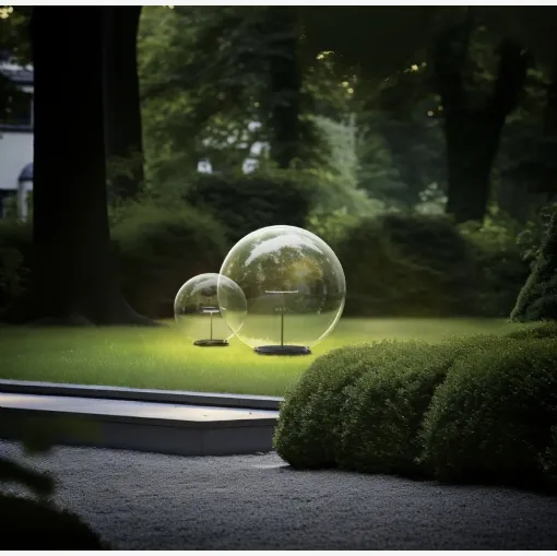 Lampada Rolling Sky Outdoor in PMMA di Linea Light