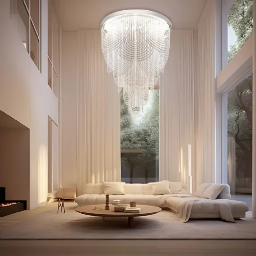 Lampada a soffitto Le Grand Ceremony di Slamp