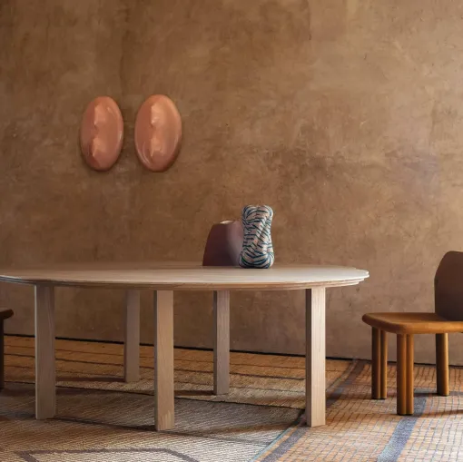 Lampada a parete in vetroresina Solstice di Tacchini