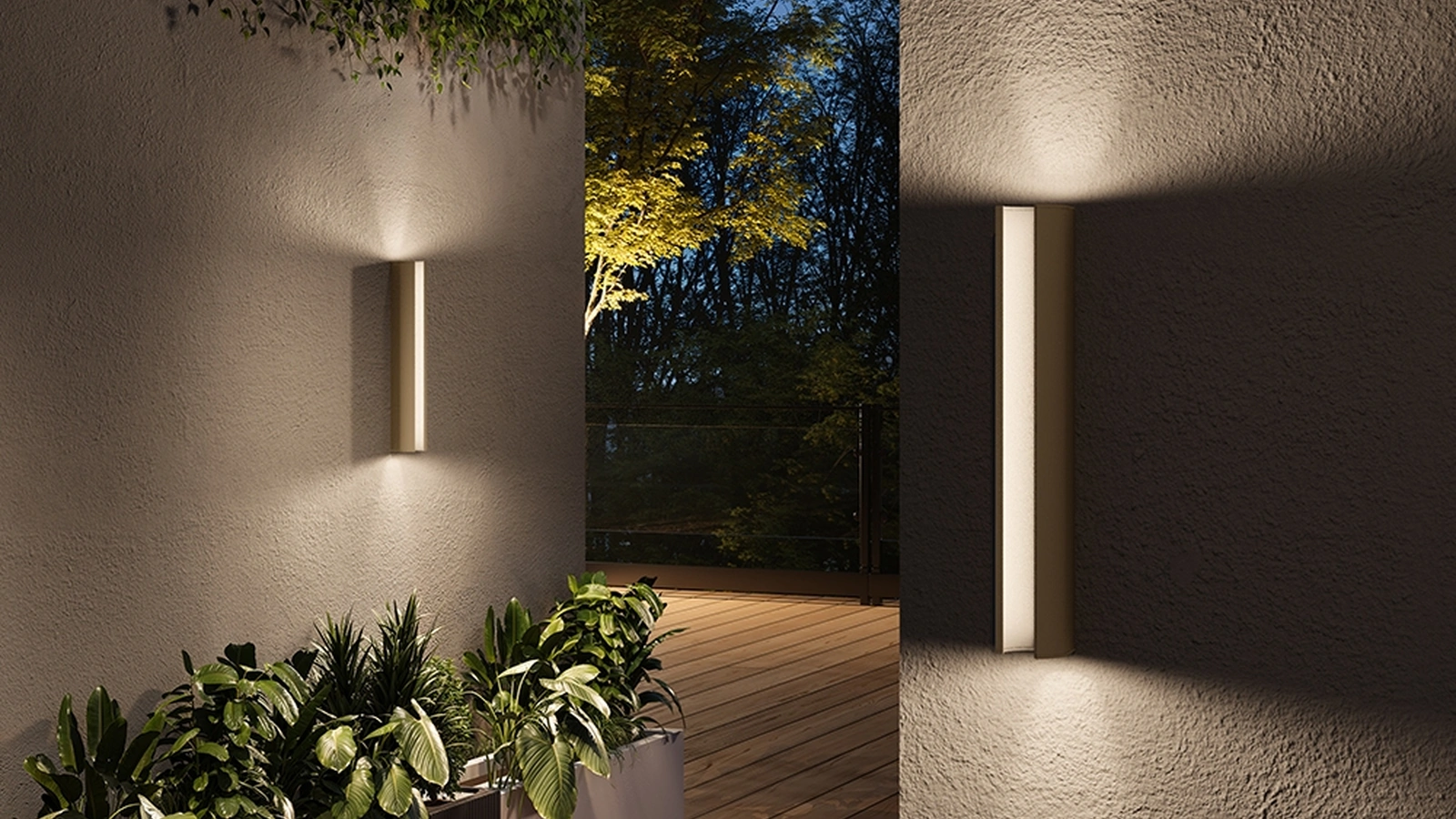 Lampada da esterni Tilde di ILTI luce