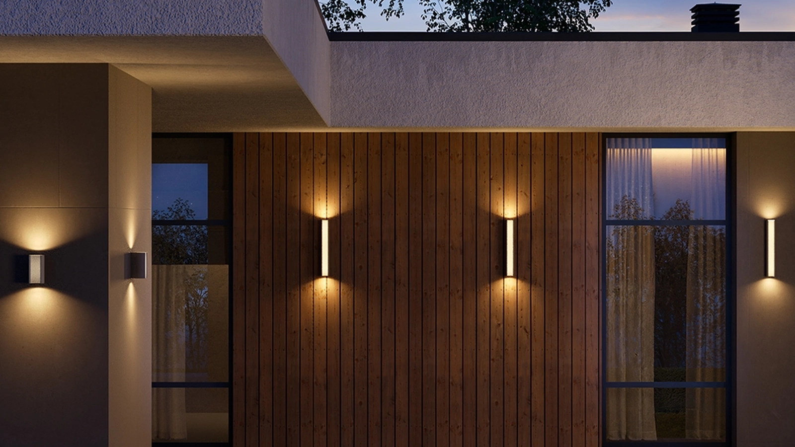 Lampada da esterni Tilde di ILTI luce