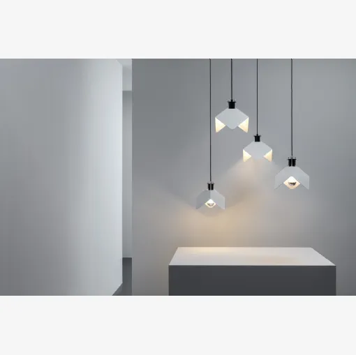 Lampada a sospensione Triedro di Stilnovo
