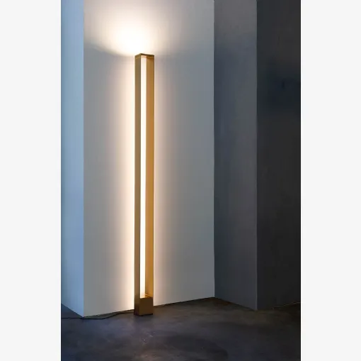 Lampada da terra in alluminio Tru Floor di Nemo