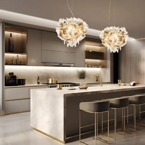 Lampada Veli Aurea Suspension di Slamp