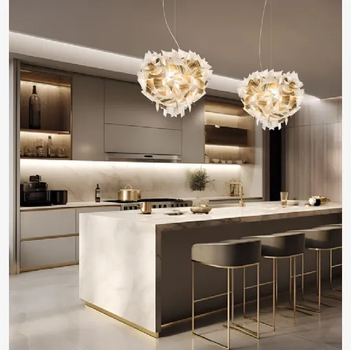 Lampada Veli Aurea Suspension di Slamp