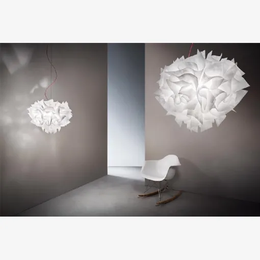 Lampada Veli Couture Suspension di Slamp