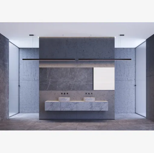 Lampada a sospensione Zirkol Linear di ILTI luce