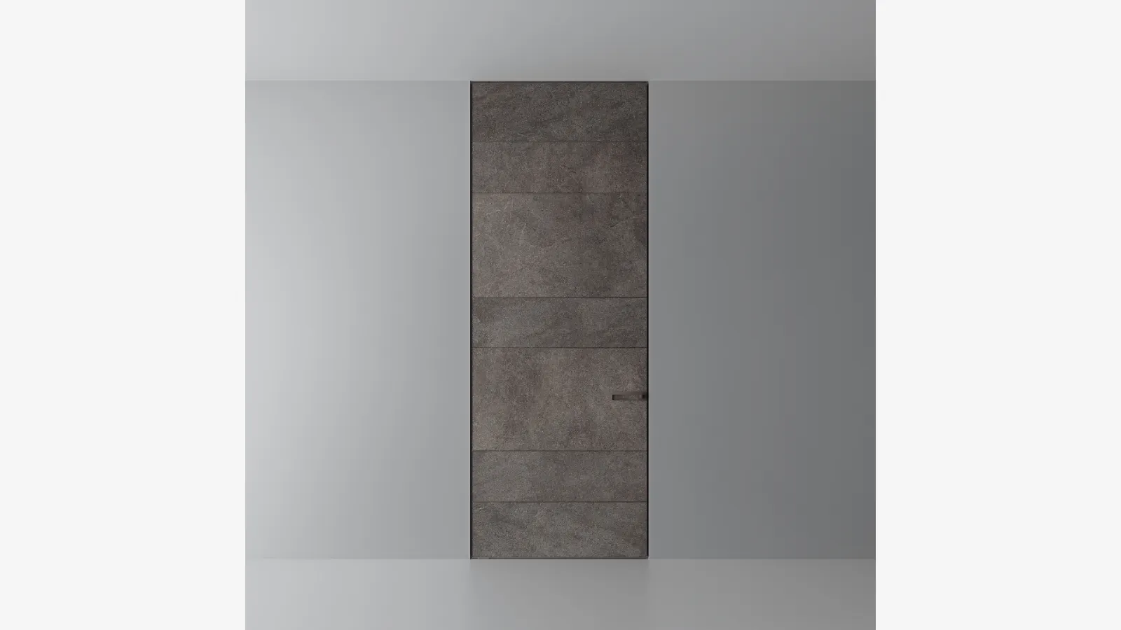 Porta per interni Radius Diamante Moka in gres di Rimadesio
