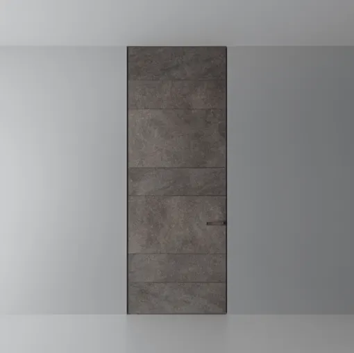 Porta per interni Radius Diamante Moka in gres di Rimadesio