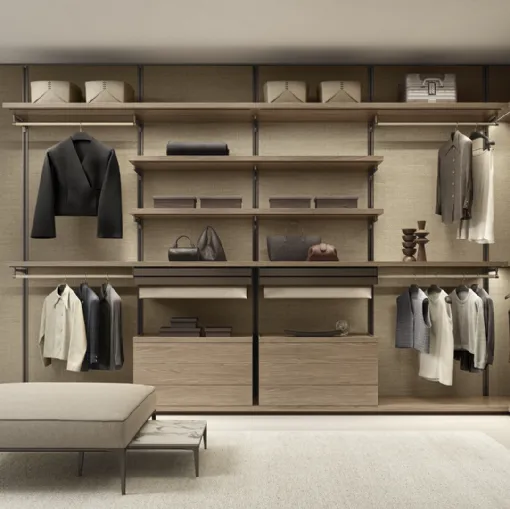 Cabina armadio Dress Bold Olmo di Rimadesio