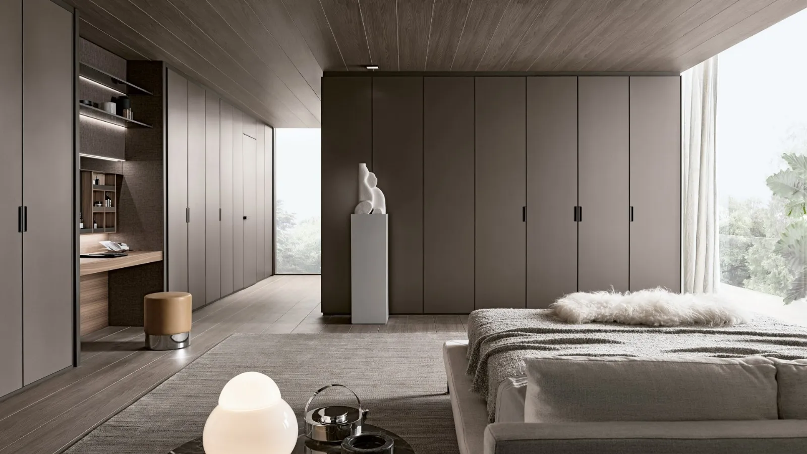 Armadio Cover e Vanity di Rimadesio