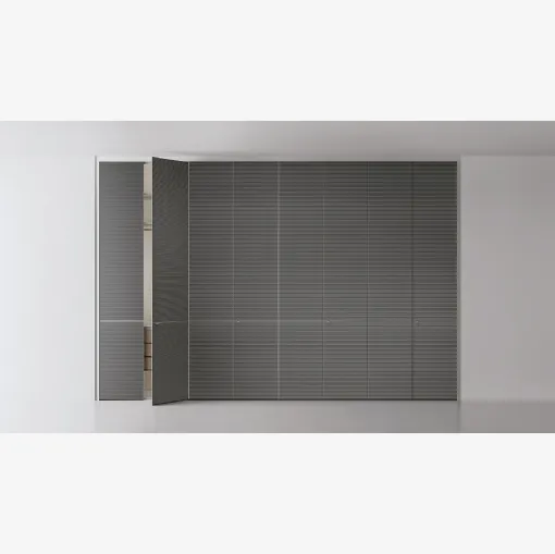 Armadio Cover Grigio Scuro Taiga di Rimadesio