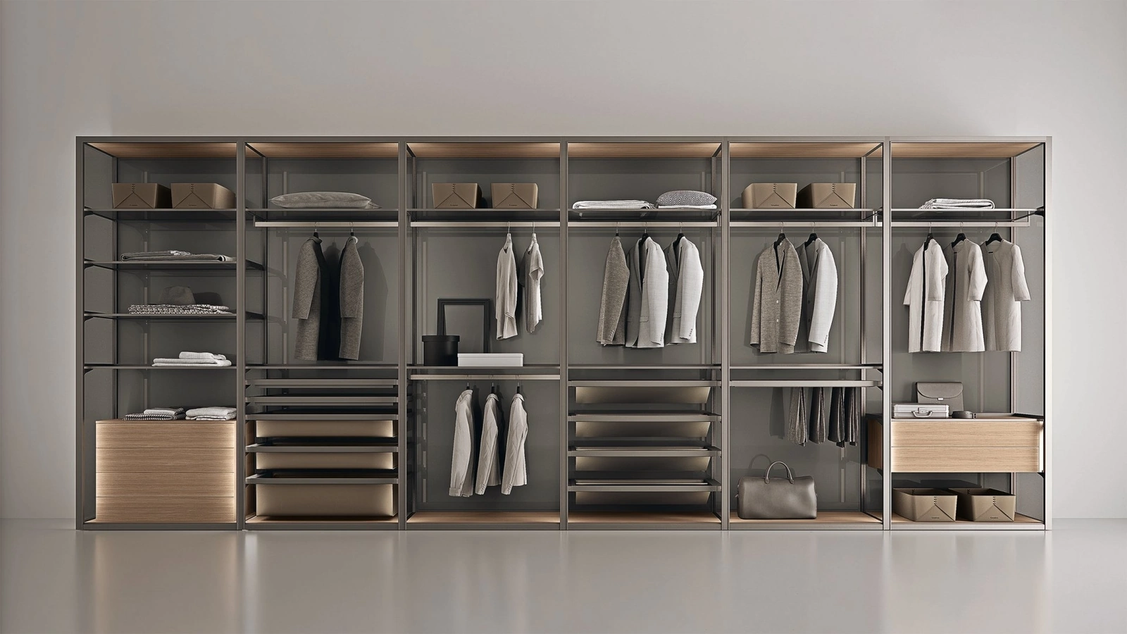 Armadio Cover Open di Rimadesio