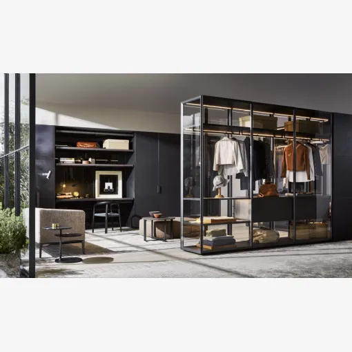 Cabina Armadio Gliss Master Dressing di Molteni & C