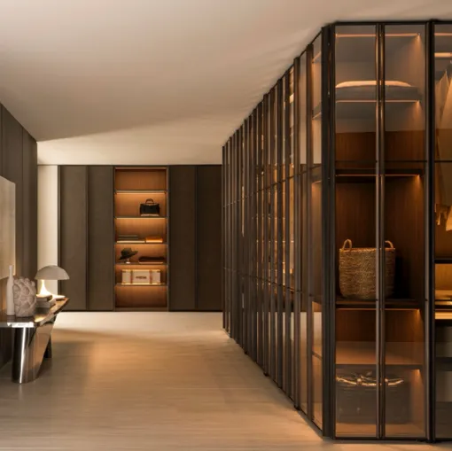 Armadio Gliss Master-Meridian Doors di Molteni & C