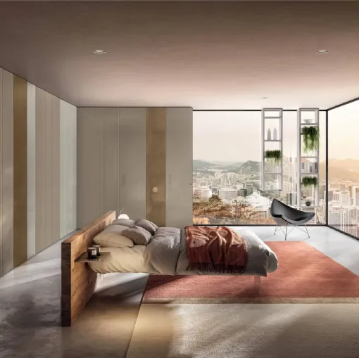 Armadio angolare Flapp 1164 di Lago