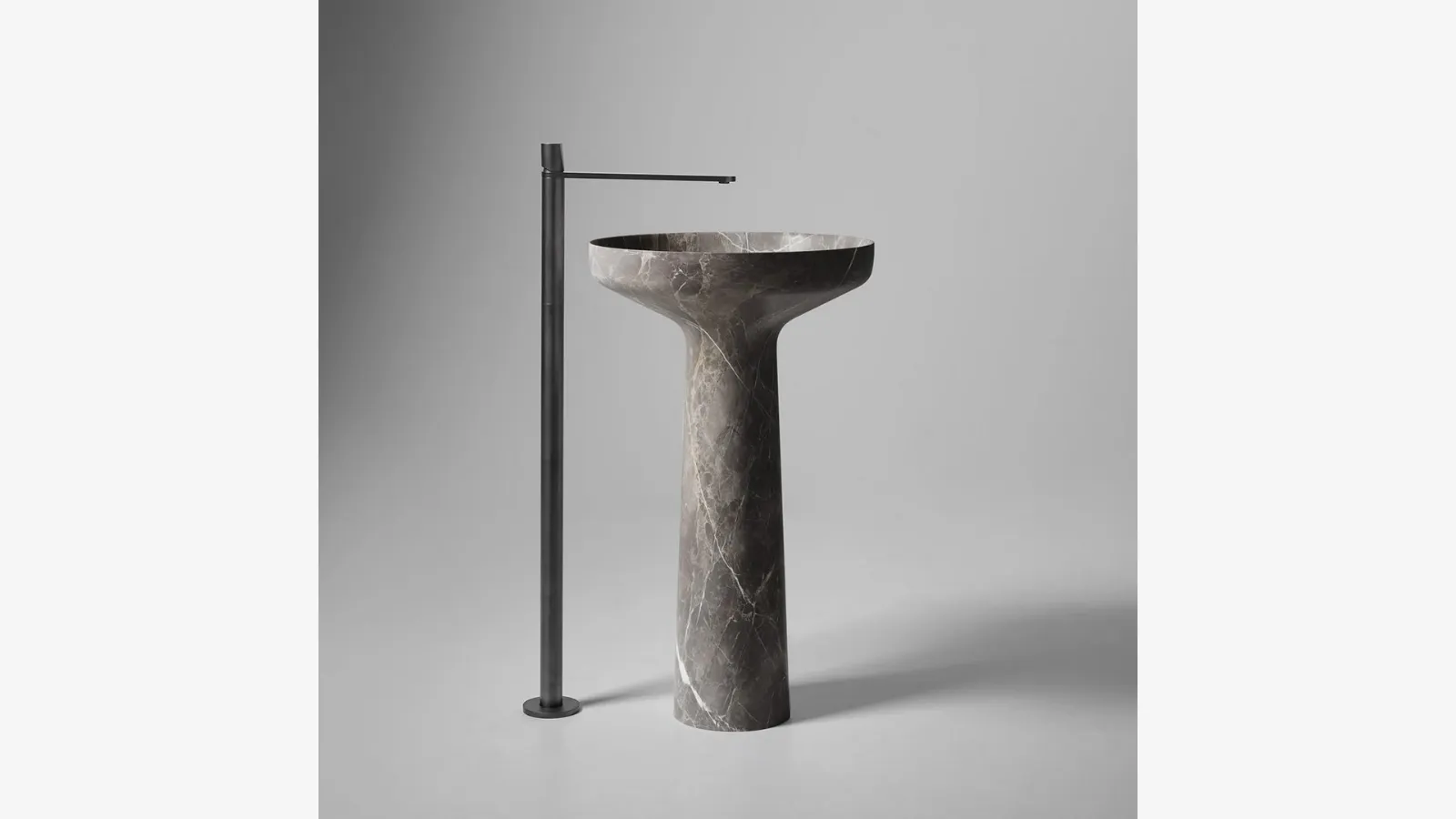 Lavabo in marmo Ago 185 di Antoniolupi