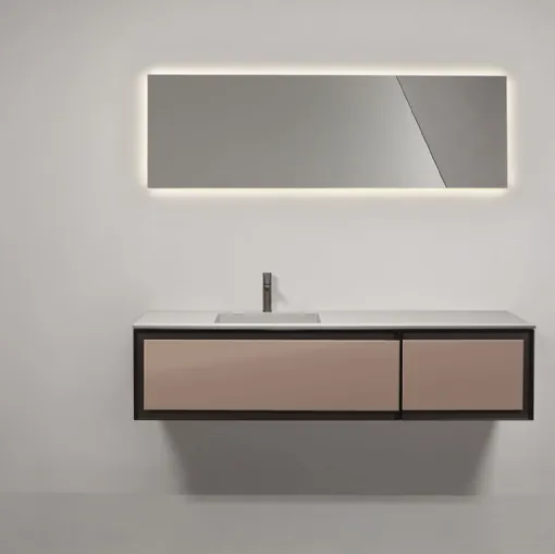 Mobile da Bagno Atelier in laccato lucido di Antoniolupi