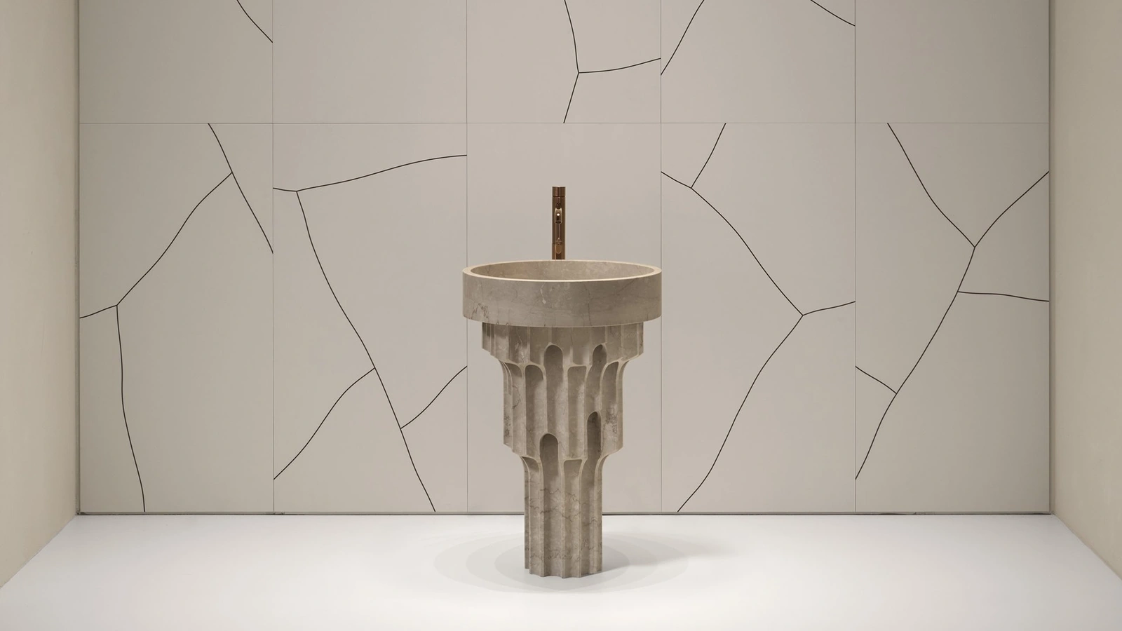 Lavabo di design Carsico di Antoniolupi