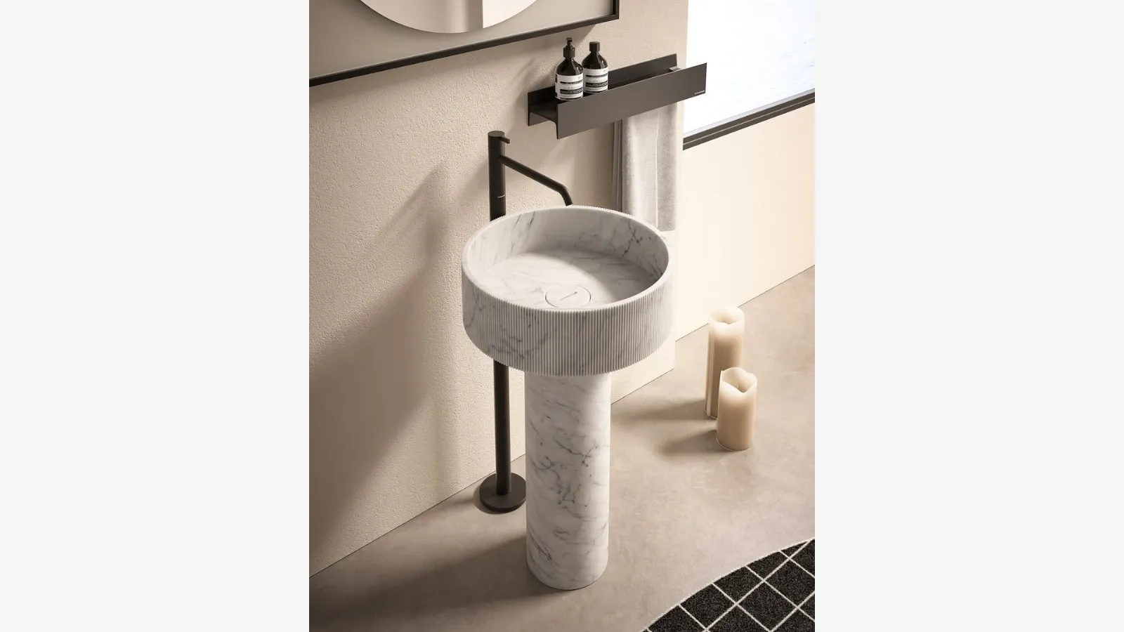 Lavabo a colonna Filorigo di Antoniolupi