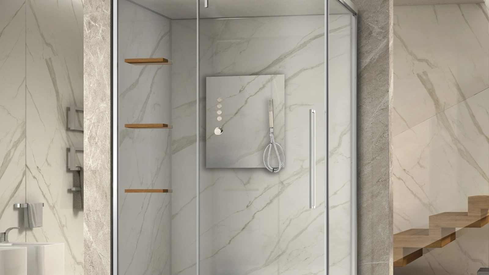 Hammam Zen Nude Shower di Megius