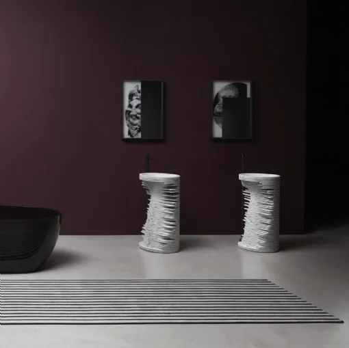 Lavabo di design Introverso di Antoniolupi