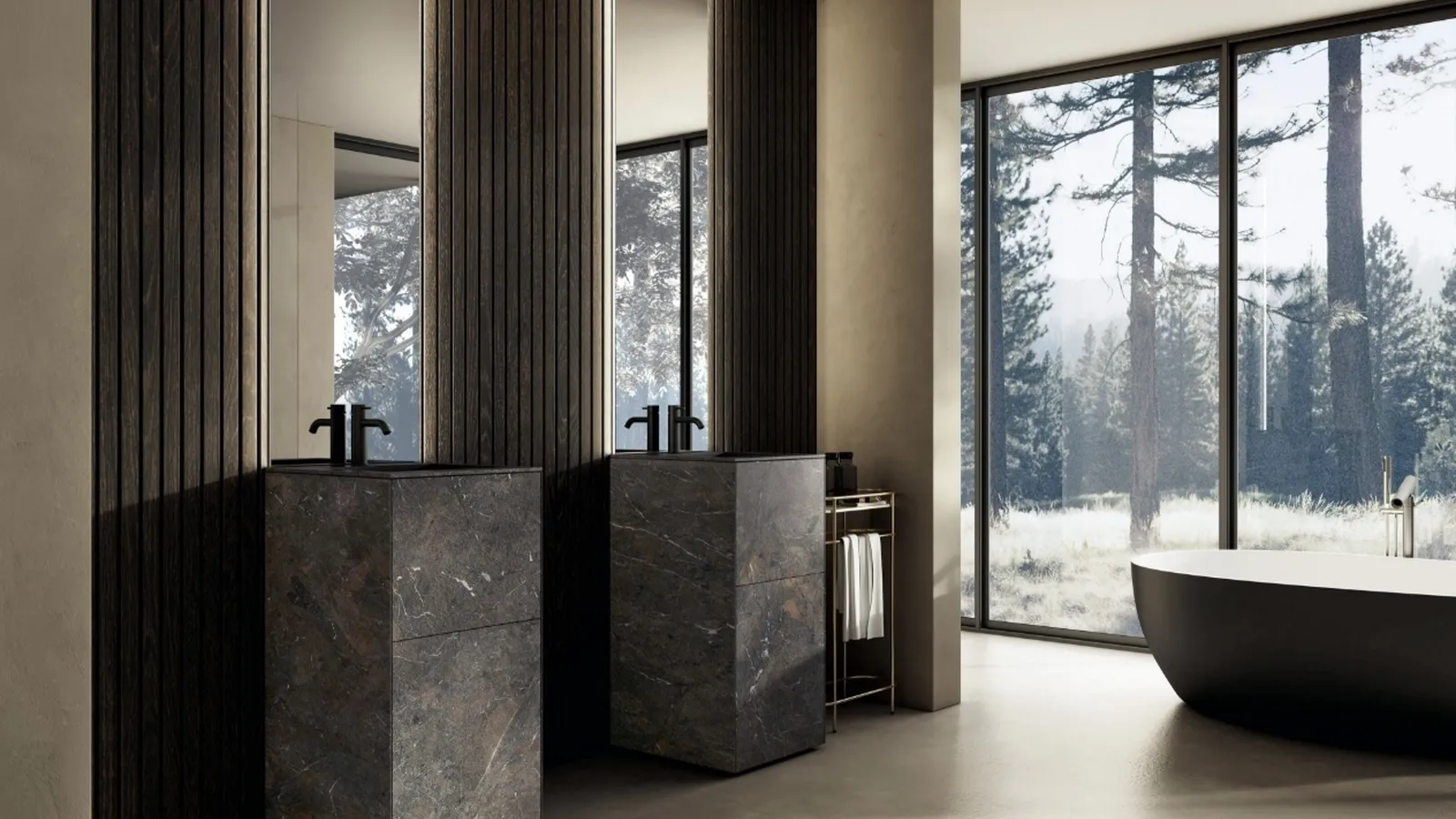 Lavabo Klif 2844 di Lago