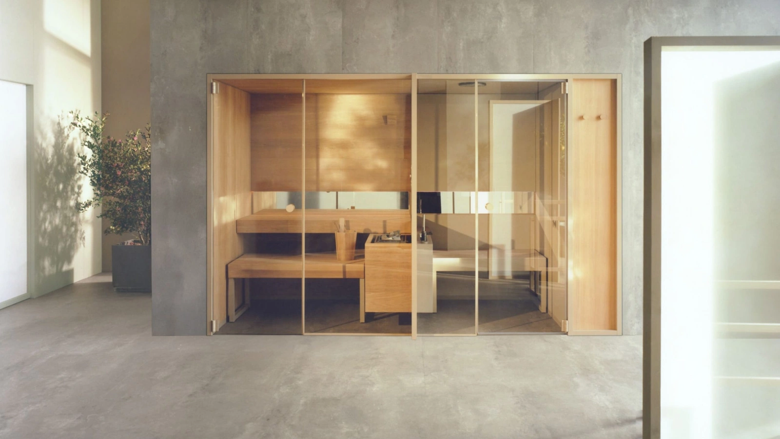 Sauna + Hammam Logica Plus Mid di Effe