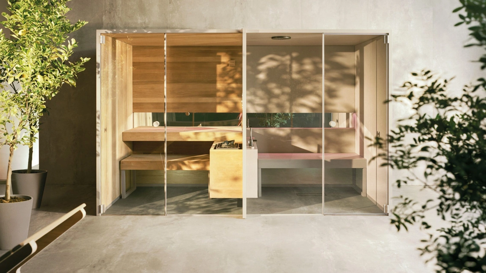 Sauna + Hammam Logica Plus SH di Effe