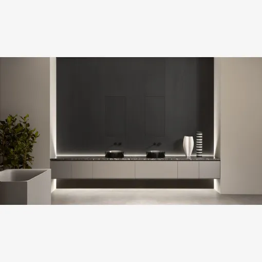 Mobile da Bagno sospeso Okura di Antoniolupi