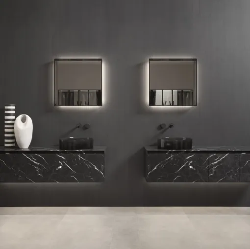 Mobile da Bagno sospeso Pantarei_Stone di Antoniolupi