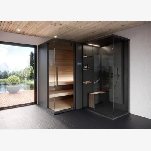 Sauna + Hammam Zen Combi di Megius