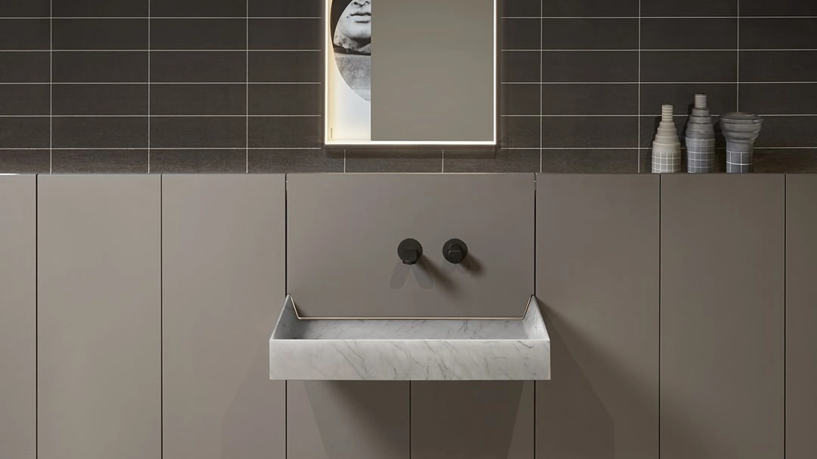Mobile da Bagno sospeso Showdown di Antoniolupi
