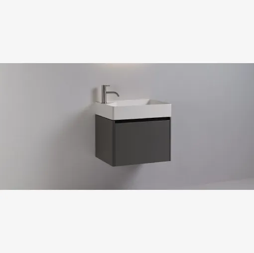 Mobile da Bagno Simplo in laccato opaco di Antoniolupi