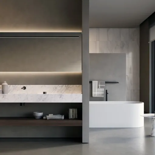 Mobile da Bagno Street_Light legno di Antoniolupi