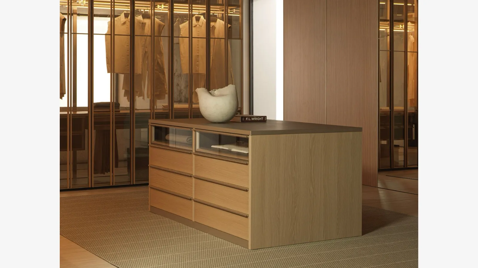 Comò Gliss Master Modular Island di Molteni & C