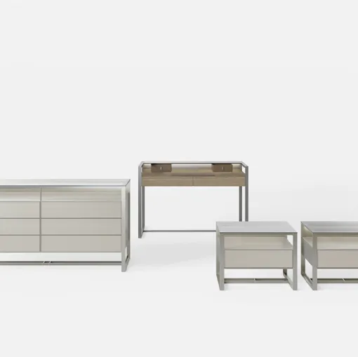 Gruppo Notte Rialto in legno di Rimadesio