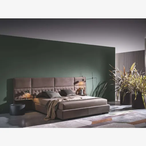 Letto matrimoniale Boiserie Marlene di Twils