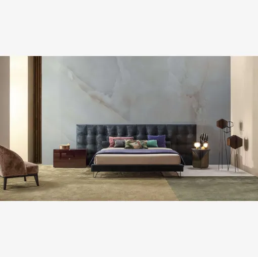 Letto matrimoniale Boiserie Oscar di Twils