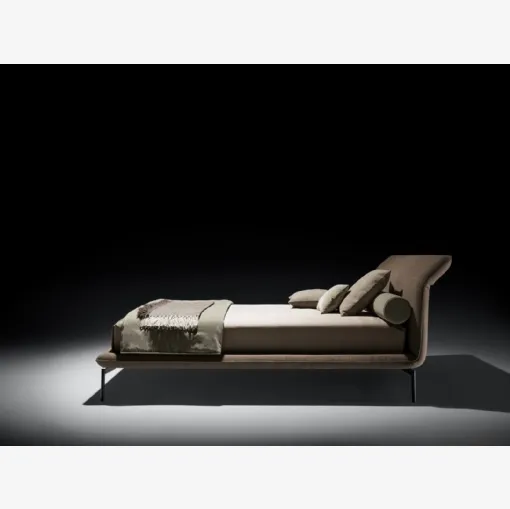 Letto in tessuto imbottito Elle di Twils