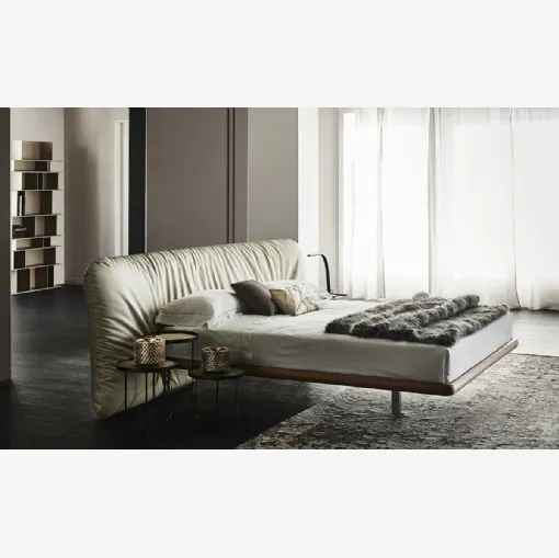 Letto in ecopelle Marlon di Cattelan Italia