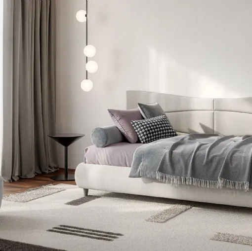 Letto singolo Boiserie Flute di Twils