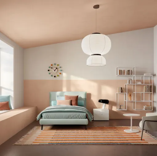 Letto Singolo in tessuto Dread di Twils