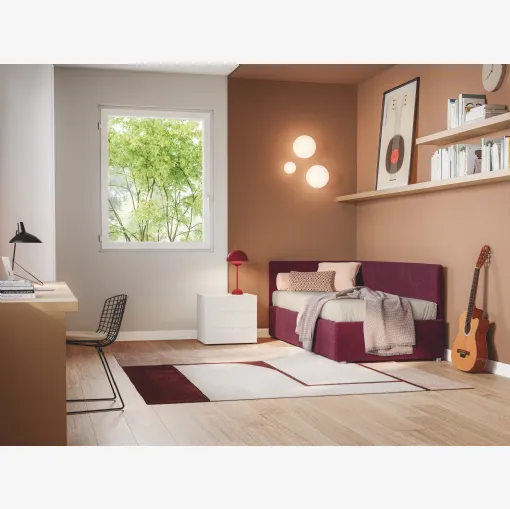 Daybed singolo con letto estraibile Maya di Twils