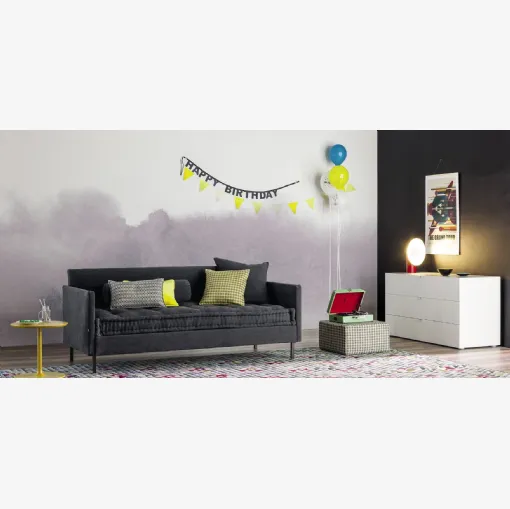 Daybed singolo in tessuto Be Max Mod 5 di Twils