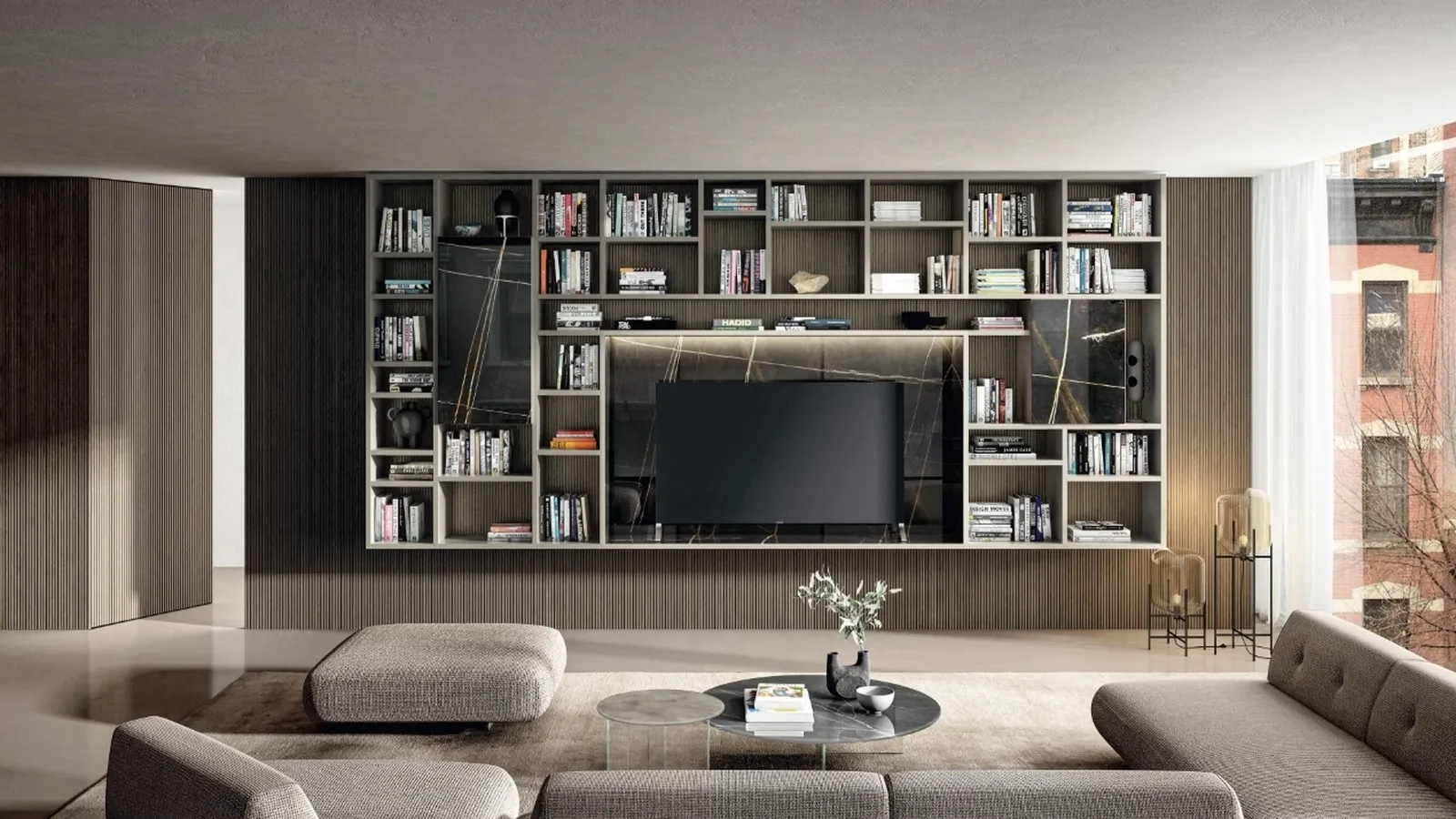 Libreria 30mm 1202 di Lago