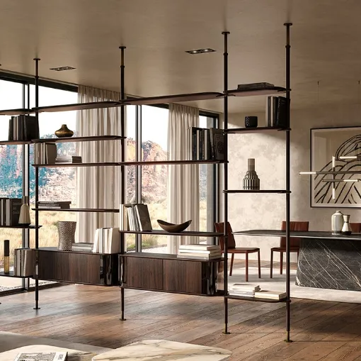 Libreria divisoria Harbour di Cattelan Italia