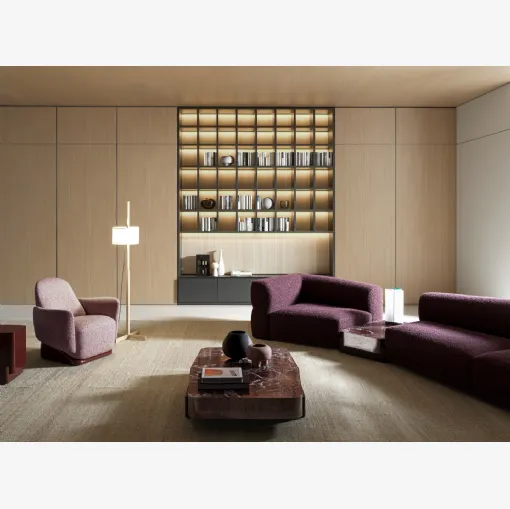Libreria a muro 505 UP SYSTEM 03 di Molteni & C