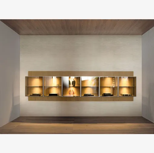 Libreria sospesa Password Evolution Grid Up di Molteni & C